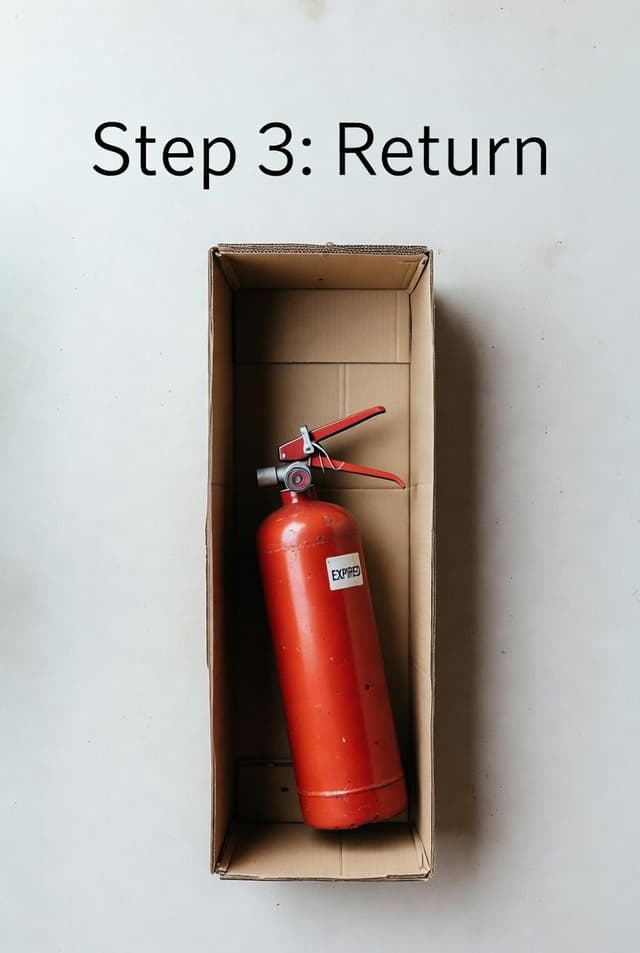 Return you old unit in the same box with the provided return label.